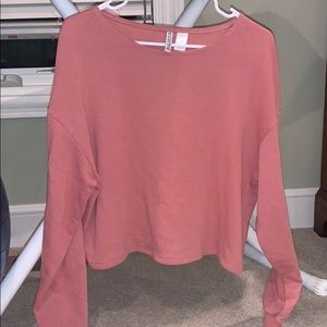 H&M Pink Sweater Top